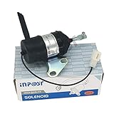 INPOST Solenoide di arresto 12 V 16851-60014 per Kubota BX2230D RTV900R RTV900T B7410D BX1500D BX1800D Z482 Z602 D722 D902 D782 D622 Z402 1 6851-. 60010 16851-60011 16851-60012 16851-60013