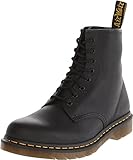 Dr. Martens 1460 Greasy, Stivali, Unisex adulto, nero (black), 44