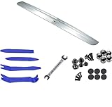 Kit di riparazione cromato per la maniglia del portellone posteriore Nissan Qashqai (portellone posteriore, bulloni, chiave inglese e strumenti di prigione) (IKEY)