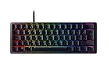 Razer Huntsman Mini - (Interruttore Viola) Tastiera da gaming con fattore di forma al 60% (Interruttori Ottico- a Scatto, Copri Tasti PBT Doubleshot) Layout IT, Nero