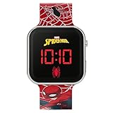 Spiderman Orologio Digitale Quarzo Ragazzi con Cinturino in Silicone SPD4719ARG