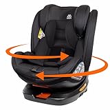 MEIN I-Size Seggiolino Auto 0-36 kg, Girevole a 360° Reclinabile con ISOFIX Universale e Top Theter Gruppo 0+ 1/2/3 ca. 0-12 anni ad Uso fin dalla Nascita (ECE R129/03)