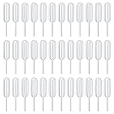 120 Pz Pipette Plastica, Pipette Trasferimento 4 ml, Pipette Graduate, Pipette Contagocce per Spremere Liquidi per Fragole, Cioccolato, Marmellata, Cupcakes