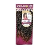 Pamela | Extension capelli ricci | Look naturale | Pack da 9 | Look ondulato e naturale | 330 gr (T1B-30 - Dark Brown Degradee)