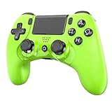 REKBOO Wireless Controller per PS4, Gamepad Controller PS4/PS4 PRO/SLIM con Doppia vibrazione, Microfono Audio Jack e Giroscopio a Sei Assi, Schermo Tattile, Batteria da 600 mAh