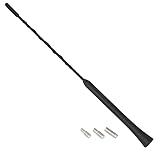 Antenna Universale Auto Asta 40 Cm Barra Filetto M4 M5 M6 Radio Toyota - Auris Avensis Aygo Carina Corolla Verso Hilux Iq Land Cruiser Paseo Picnic Previa Prius Rav4 Stellina Urban Vhf/Fm Tetto