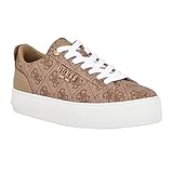 GUESS Genza, Scarpe da Ginnastica Donna, Latte Multi 110, 39 EU