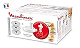 Moulinex XF3831 Accessorio Taglia Verdura per Cuisine Companion, 3 Dischi, 5 Funzioni, Bianco