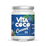 Vita Coco olio di cocco biologico 500ml, extra vergine, spremuto a freddo, Keto, senza glutine, da utilizzare come olio da cucina, idratante per la pelle o shampoo per capelli