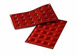 Silikomart 20.006.00.0060 Stampi, Silicone, Rosso