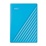 WD 4TB My Passport HDD portatile USB 3.0 con software per gestione di dispositivi, backup e protezione tramite password - funziona con PC, Xbox X, Xbox S, PS4 and PS5 - Blu