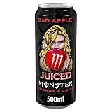 Monster Energy Drink Bad Apple, gusto mela, Lattina energetica da collezione 500 ml