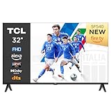 TCL 32SF540 TV 32" Full HD HDR e HLG Fire TV, Dolby Audio DTS Virtual: X, Design Bezel Less, Controllo Vocale, Bluetooth 5.0