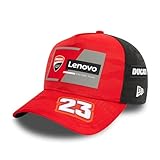 Valentino Rossi Cappellino New Era Ducati MotoGP, Uomo, Taglia Unica, Rosso