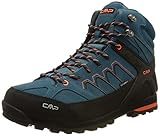 CMP MOON MID TREKKING SHOES WP, Scarpe da Trekking Uomo, Deep Lake-Antracite, 43 EU