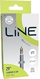 Camera AIR Velo DA 29x 1,9 A 29x 2,5 con Valvola PRESTA per PNEUMATICI E Ruote DA 29 Pollici - LINE, Nero