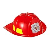 WIDMANN - Cappello Pompiere/Vigile Del Fuoco Rosso 2869F