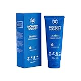 MonkeyHands Classic Grip – Livello Aderenza: Leggero - Gel Per Attrezzature Fitness, Pole Dance, Calisthenics, Anelli, Parkour E Ginnastica - Vegano, Senza Parabeni, Senza Resina - Blu, 100ml