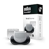 Braun EasyClick Rasoio Elettrico Barba, Accessorio Compatibile con Nuova Generazione Series 5, 6 e 7, Rifinitore Corpo, Argento