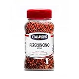 Italpepe, Peperoncino Intero, Ideale per Dare una Nota Leggermente Piccante ai Tuoi Piatti, Ottimi per Piatti a Base di Sughi, Salse e Carne, Confezione 100 gr