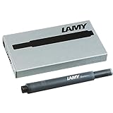 Lamy T10 Cartuccia d’inchiostro nero, Confezione da 5