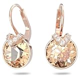 Swarovski Orecchini Bella V, rosa, Placcato oro rosa