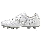 Mizuno MONARCIDA NEO II SELECT Jr, Scarpe da Football, Unisex - Bambini e ragazzi, White/Hologram, 35.5 EU