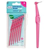 Tepe Angle Scovolini Interdentali Angolati, Misura Iso 0 (Filo 0,4 Mm), Rosa, 6 Pezzi X Confezione