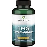 Swanson, TMG Trimethylglycine, 500mg, 250 Capsule, Altamente Dosato, Testato in Laboratorio, Senza Soia, Senza Glutine, Senza OGM