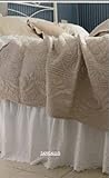 Atelier VESTILETTO Matrimoniale Bianco in Sangallo Misure 185X200X30 CM-