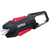 Rapala RA0119004, Forbici Unisex-Adult, Nero/Rosso, Unico