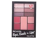 Revlon Palette Set di Trucco, Occhi, Zigomi e Labbra Colore #300Berry in Love - 100 gr