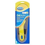 Scholl Solette da Lavoro Gel Activ Work per Uomo, 40-46.5 EU, 1 Paio