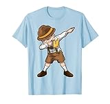 Oktoberfest Lederhosen Dabbing T Shirt Beer Cameriere Dab Tees Maglietta