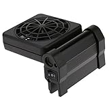 Bedler Raffreddamento Ventola Acquario Vento Freddo refrigeratore Regolabile 2 Livello Vento 100-240V Cooling Fan