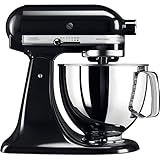 KitchenAid 5KSM125 Robot da cucina, 4.8 L, 300 W, Nero