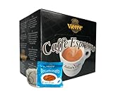 150 CIALDE ESE - DECAFFEINATO - CAFFE  VICERE  - CAFFE  ESPRESSO 100% COMPOSTABILE