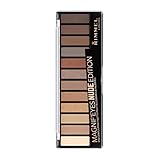 Rimmel London Palette Ombretti MagnifEyes, 12 Tonalità dal Doppio Utilizzo, Nude Edition