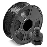 Filamento SUNLU ABS 1.75mm, Filamento Stampante 3D Resistente ad Alta Resistenza, Precisione Dimensionale +/- 0.02mm, Filamenti ABS Forti, Nero 1KG