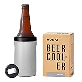 Huski Beer Cooler 2.0 | Nuovo | Portabottiglie e lattine di alta qualità | Acciaio inossidabile marino triplo isolamento | Apribottiglie staccabile 3 in 1 | Funziona come un bicchiere | Il miglior