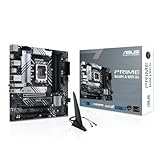 ASUS PRIME B660M-A WiFi D4 Scheda Madre mATX, Intel B660, LGA1700, DDR4, PCI 4.0, LAN Intel 1Gb, WiFi 6, Realtek 7.1 Surround, 2xM.2, 4xSATA 6GB/s, USB 3.2 Gen 2, Armoury Crate, Nero