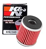 K&N Filtro Olio Powersports - Cartuccia 38x46mm compatibile con Yamaha, Gas Gas, Husqvarna, Fantic (KN-140)