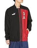 AC Milan Prematch Giacca Uomo Nero Tango Rosso S