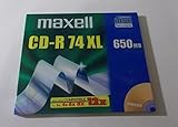 Maxell CDR74 XL B, CD, 650 M