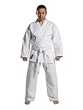 KWON Divisa da Sport di Combattimento Taekwondo & Karate 8 OZ, Bianco (Weiß), 150