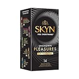 SKYN Unknown Pleasure, Preservativi Senza Lattice Misti, 14 Pezzi