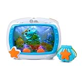 Baby Einstein, Sea Dreams Soother Luce Notturna Succhietto musicale per culla, luci e melodie, dal neonato +