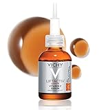 Vichy Siero Anti-Età, Per Tutti i Tipi di Pelle, Effetto Illuminante e Levigante, con Vitamina C, Vitamina E Pura e Acido Ialuronico, Senza Profumo, Liftactiv Vitamin C Serum, 20ml