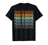 Para-Climbing Sport Retro Maglietta