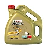 Castrol POWER1 4T 10W-30 - Olio per moto, 4 l